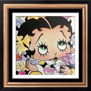 Vintage Betty Boop "Daydreaming" Art Print